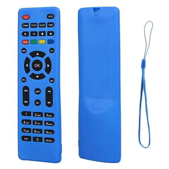 Weko WK-24740 Silikon Kumanda Koruma Kılıfı Uydu Alıcıları İçin Uydundur ürün görseli 1