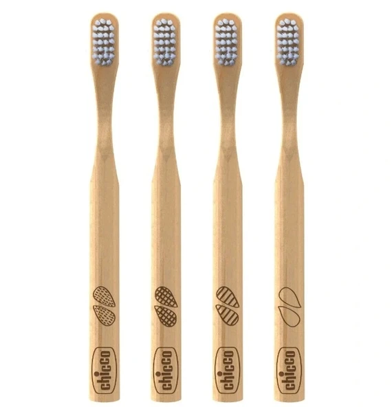 Nessiworld  Bamboo Diş Fırçası 3+ Yaş - Resim 4