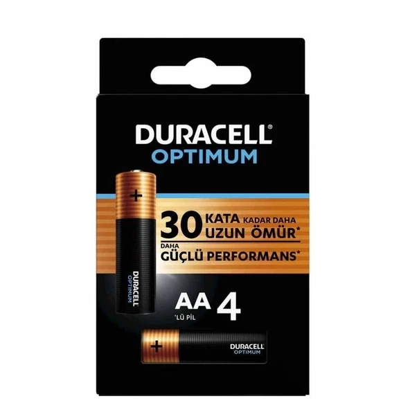 Mey İthalat®  4Lü Optimum AA Kalem Pil ürün görseli 1