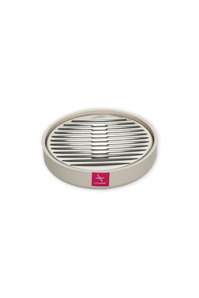Primanova Lenox 5'li Banyo Aksesuar Set - Bej - Resim 3