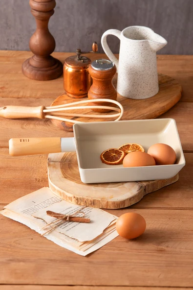 Fika Alüminyum Döküm Omlet Tava 15Cm, Bej ürün görseli 1