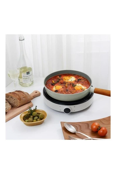 Fika Gri 28 Cm Döküm Grill Tava - Resim 2