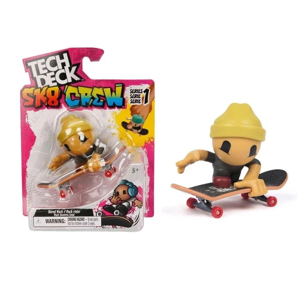 Mey İthalat® 6071054 Tech Deck SK8 Crew Tekli Paket - Resim 2