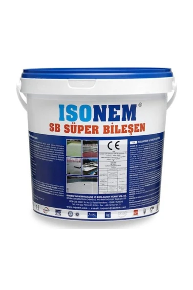 İsonem Sb Süper Bileşen Su Yalıtımı Beyaz 10 kg ürün görseli 1