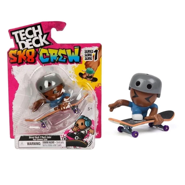 Mey İthalat® 6071054 Tech Deck SK8 Crew Tekli Paket - Resim 5