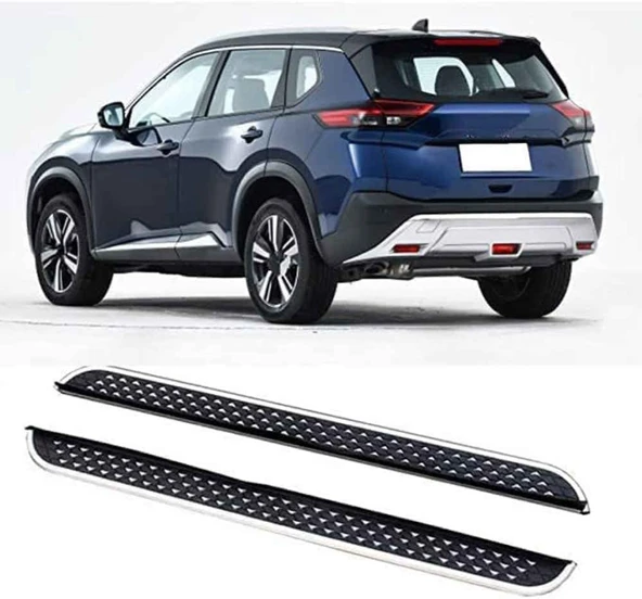 Nissan X-Trail 2022+ Oem Steyle Orjinal Yan Basamak Model V2 ürün görseli 1