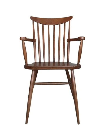 Hudson Amerikan Retro Ahşap Sandalye - Resim 2