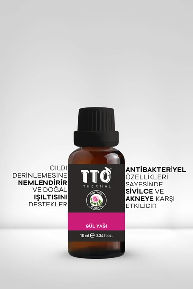 TTO Thermal Gül Yağı 10 ml - Resim 2