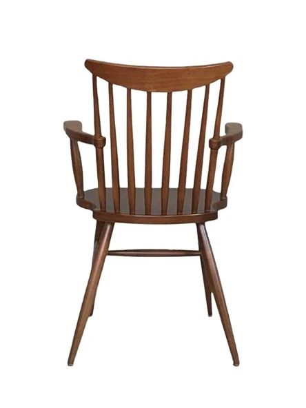 Hudson Amerikan Retro Ahşap Sandalye - Resim 3