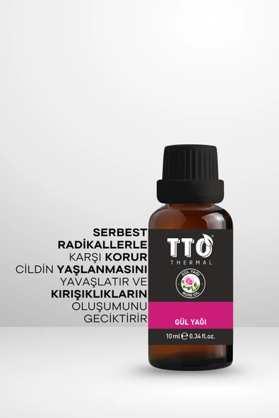TTO Thermal Gül Yağı 10 ml - Resim 3