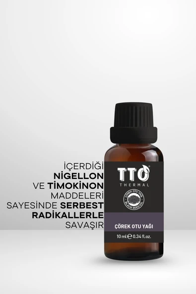 TTO Thermal Çörek Otu Yağı 10 ml - Resim 3