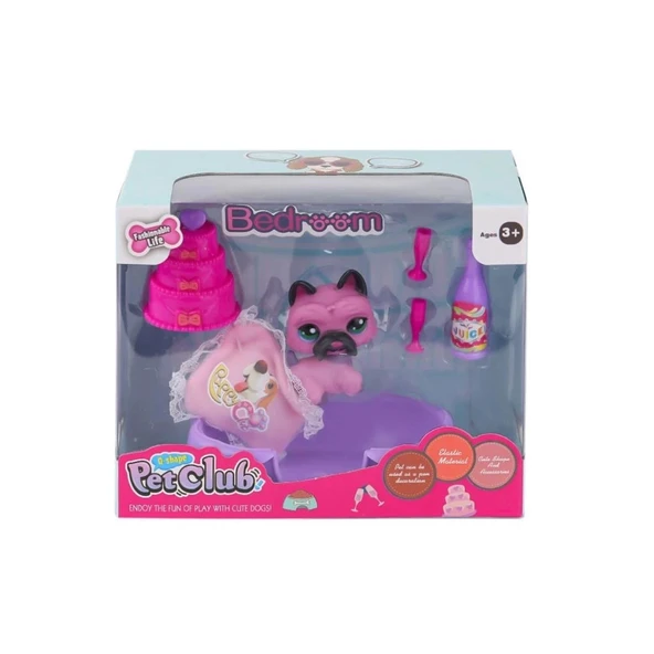 Mey İthalat® KZL- Pet Star Bedroom Aksesuarlı Set -Kızılkaya Oyuncak ürün görseli 1