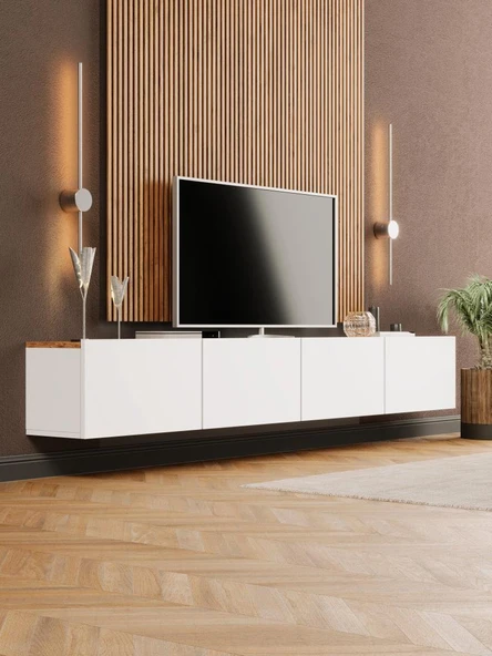 Kuzey Life Lina Tv Ünitesi Duvar Askılı ürün görseli 1