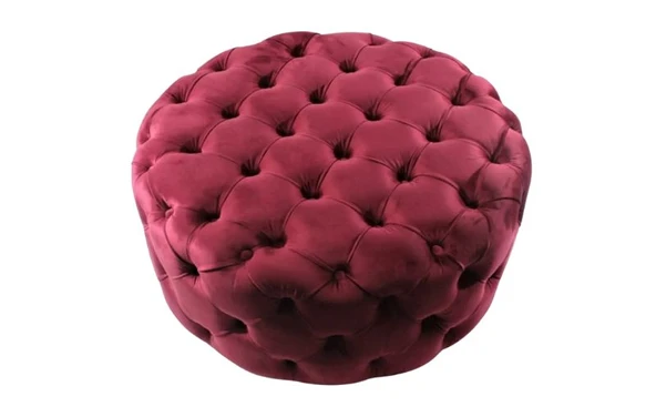 Gazzini Classic Orta Puf, Yuvarlak - Resim 8