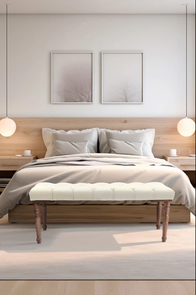 Gazzini Classic Torna Bench Puf - Resim 5