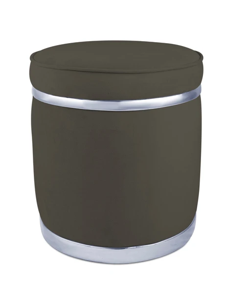 Zerafet Silver Luxery Puf - Resim 2