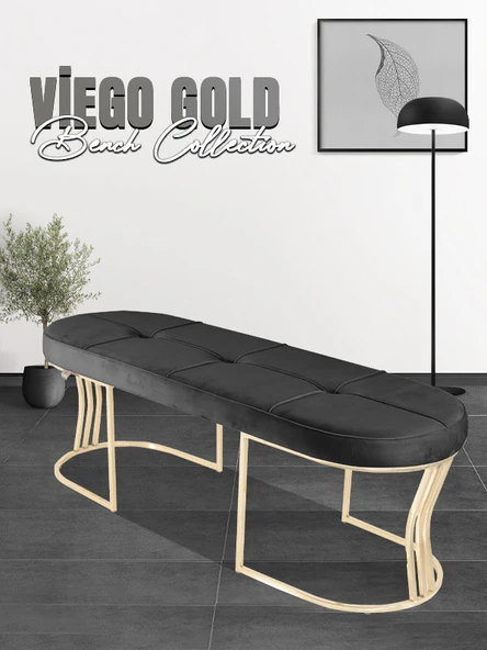 Viego Gold Exclusive Bench Puf ürün görseli 1