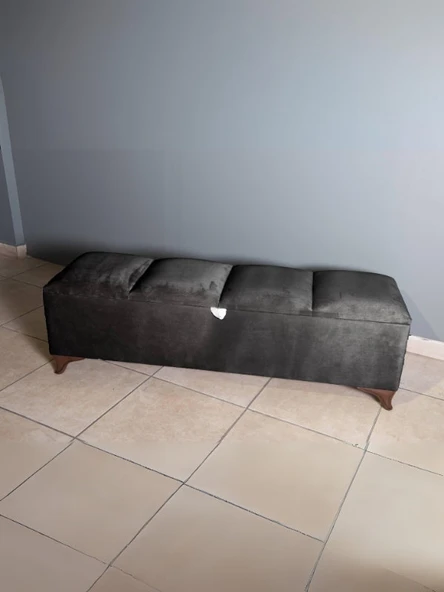 Vetra V2 Sandıklı Bench Puf, Ceviz ürün görseli 1