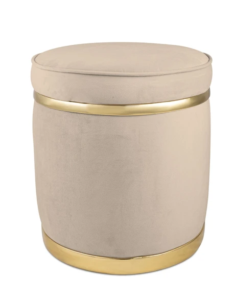 Zerafet Gold Luxery Puf - Resim 6