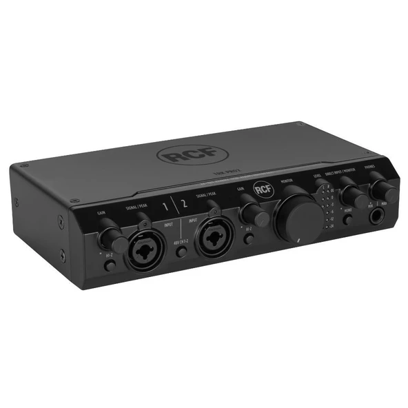 Rcf TRK PRO2 192 kHz / 24-Bit USB Ses Kartı - Resim 3