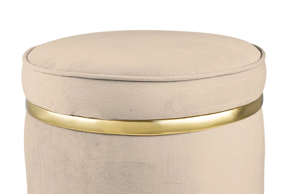 Zerafet Gold Luxery Puf - Resim 7