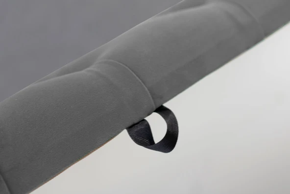 Vetra Sandıklı Bench Puf, Beyaz - Resim 5