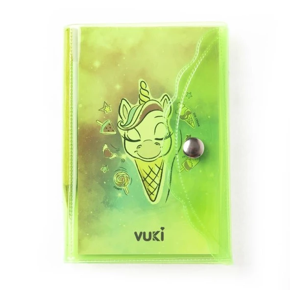 VUKI RENKLI MINI KALEMLI DEFTER UNICORN VK-0114-01 ürün görseli 1