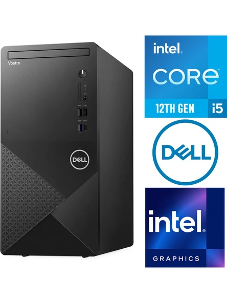 Dell Vostro 3030 I5-12400 16GB 512GB SSD Windows 11 Pro Masaüstü Bilgisayar Masaüstü Bilgisayar N6004VDT3030MTU 009 ürün görseli 1