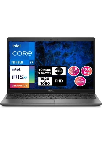 Dell Latitude 3550 I7-1355U 64GB 1tb SSD 2gb MX570A 15.6" Win 11 Pro XCTOL355015EMEA_VGA_V2 K16 ürün görseli 1