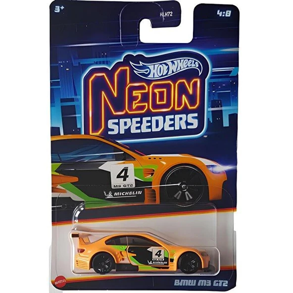Hot Wheels Neon Speeder Arabalar BMW M3 GT2 HLH72 HRW78 ürün görseli 1