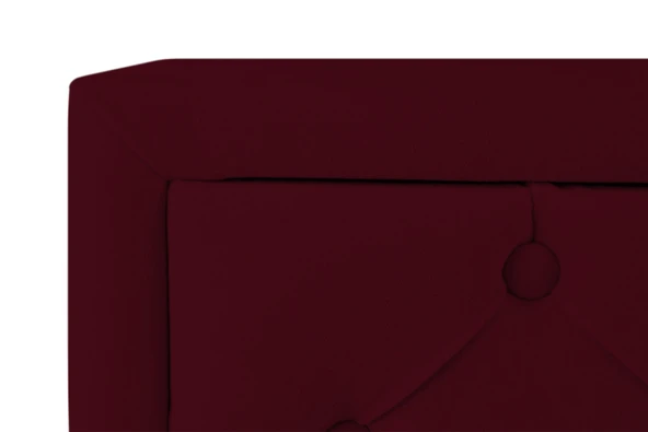 Ruby Silver Komodin, 2 Çekmeceli - Resim 8