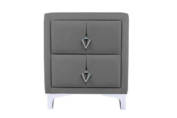 Harmony Silver Komodin, İki Çekmeceli - Resim 2