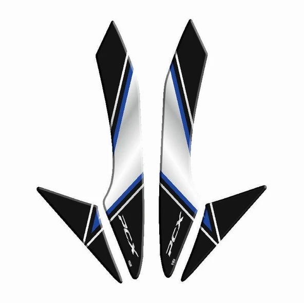 HONDA PCX 2021 - 2024 UYUMLU YAN GRENAJ PAD ürün görseli 1