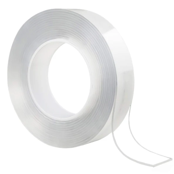 30mm 3 Metre Çift Taraflı Nano Teknoloji Süper Yapıştırıcı Şeffaf Bant, 1MM*3CM*3M ürün görseli 1