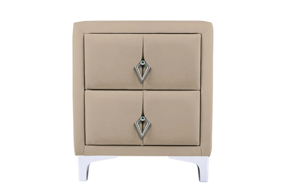 Harmony Silver Komodin, İki Çekmeceli - Resim 6
