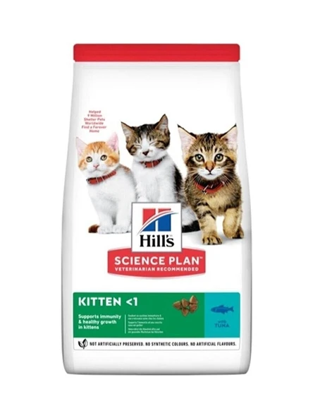 Hill's Science Plan Kitten Tuna Balıklı Açık Yavru Kedi Maması 1 Kg ürün görseli 1