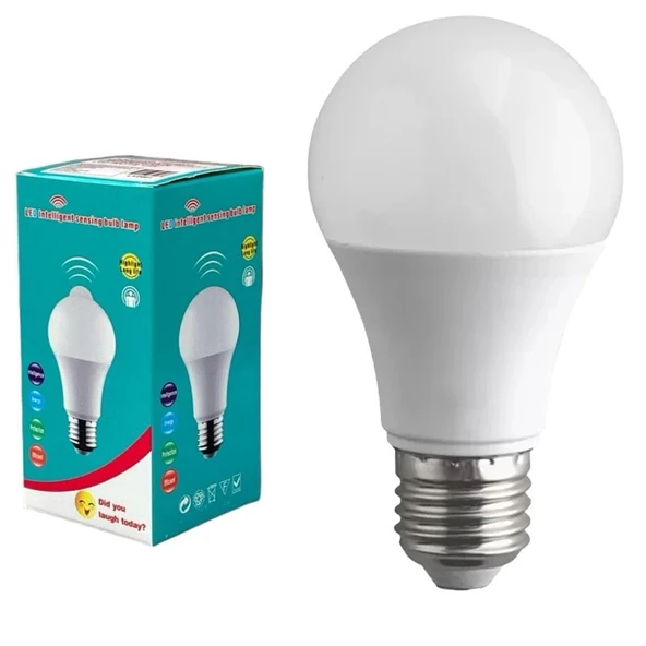 Hareket Sensörlü 7 Watt 6500K Beyaz Led Ampul, kendinden sensörlü, ürün görseli 1