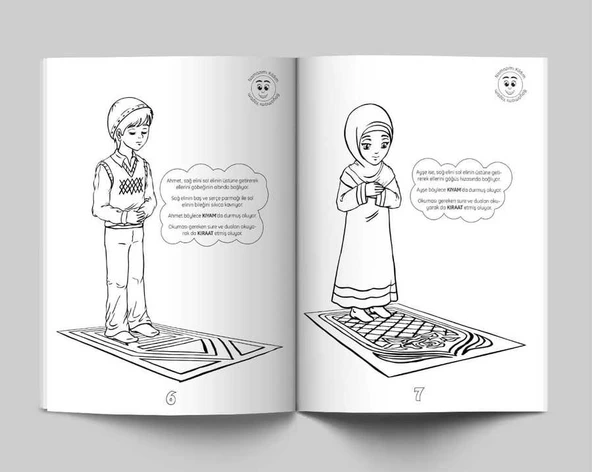 Namaz Kılıyorum (Boyama Kitabı) - Resim 3
