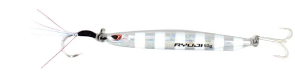 RYUJI SILENT JIG 40GR ZEBRA GLOW ürün görseli 1