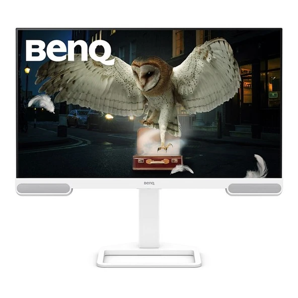 BENQ 27" IPS EW2790U 5MS 60HZ HDMI-TYPEC PIVOT EĞLENCE MONİTÖRÜ BEYAZ 3840X2160 ürün görseli 1