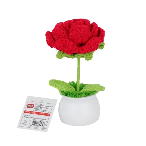 Mey İthalat® FL-5 Kroşe Örgü Şakayık Çiçek ürün görseli 1
