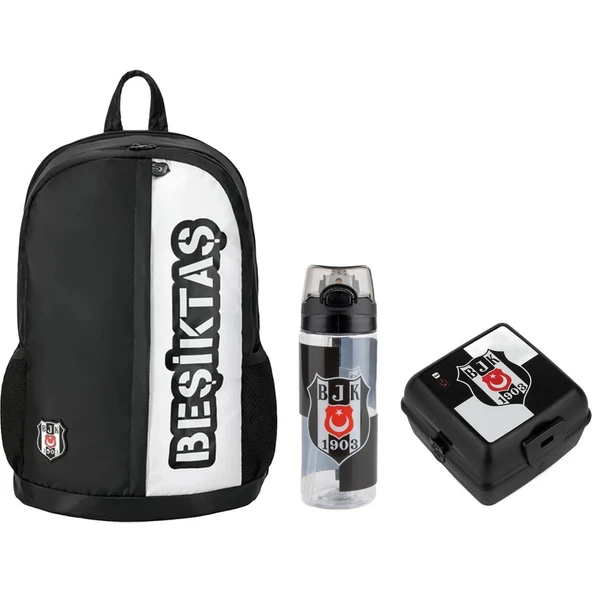 Taraftar Beşiktaş Çanta+ Suluk+ Beslenme Kabı Set1 ürün görseli 1