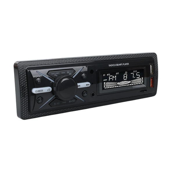 Carstar CS-960 Çift USB/SD/FM/AUX/Bluetooth Oto Teyp ürün görseli 1
