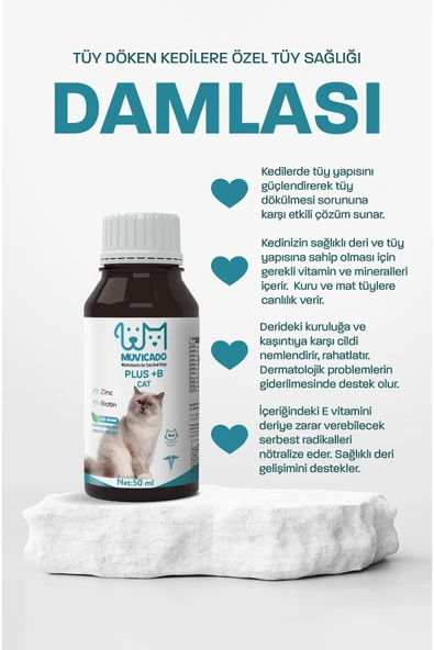muvicado Kedi Tüy Bakım Seti - Resim 3