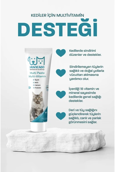 muvicado Kedi Tüy Bakım Seti - Resim 7