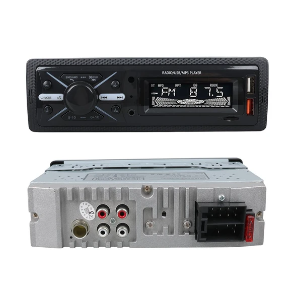Carstar CS-960 Çift USB/SD/FM/AUX/Bluetooth Oto Teyp - Resim 2
