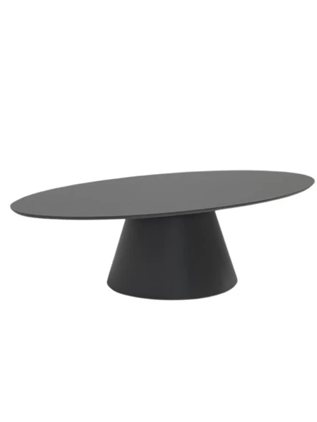Oslo Meşe Oval Orta Sehpa - Resim 6