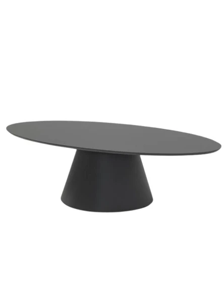 Oslo Meşe Oval Orta Sehpa - Resim 5