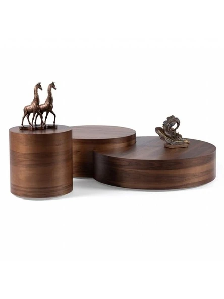 Walnut Orta Sehpa Takımı - Resim 10