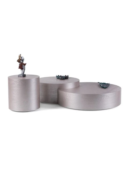 Walnut Orta Sehpa Takımı - Resim 6